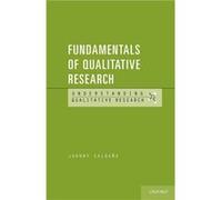 Fundamentals of Qualitative Research by Saldana Johnny Professor Professor University of Arizona Paperback Book Saldana Johnny Professor Professor University of Arizona (Auteur)