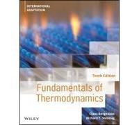 Fundamentals of Thermodynamics International Adaptation by Richard E. University of Michigan Sonntag Richard E. University of Michigan Sonntag (Auteur)