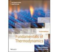 Fundamentals of Thermodynamics International Adaptation by Richard E. University of Michigan Sonntag Richard E. University of Michigan Sonntag (Auteur)