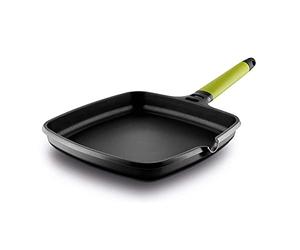 FUNDIX F3-IP27 Plancha à Induction Manche Kiwi 27 Cm, Aluminium