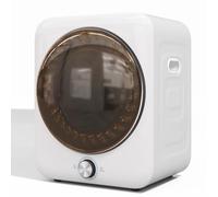 FUNEBIKE Sèche-Linge À Évacuation 3 Kg - Silencieux Et Compact, 8 Programmes + Capteur NTC, Double Filtration Lavable, Installation Murale Ou Pose Libre Pour Appartement, Studio Et Petite Surface