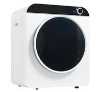 FUNEBIKE Sèche-linge à Évacuation Mural Compact, Capacité 3-4,5 kg, 4 Programmes de Séchage Dont Air Froid, Installation Murale Gain de Place, Filtration Avancée pour Appartement et Petite Buanderie