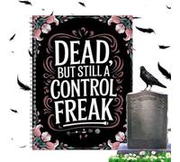 Funeral Planning Book - Funny End Of Life Planner, Death Planning Workbook | When I'M Gone Notebook For Possessions, Business Affairs, Final Wishes For Personal Legacy Organization