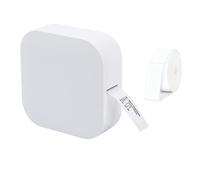 FUNFANG Imprimante d'étiquettes, Q30 étiqueteuse Mini imprimante d'étiquettes thermiques de poche tout-en-un BT Connect étiquette adhésive DIY date journal étude autocollant machine d'étiquetage avec
