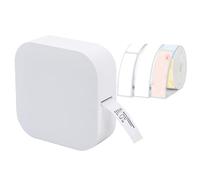 FUNFANG Imprimante d'étiquettes Q30 Mini imprimante d'étiquettes thermiques de poche tout-en-un BT Connect étiquette adhésive DIY date journal étude autocollant machine d'étiquetage avec 3 rouleaux