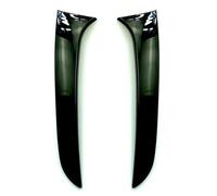 FUNFOB Becquets arrière Becquet Latéral Fenêtre Arrière pour BMW F20 F21 Diffuseur Coffre Arrière Voiture Séparateur Canard Série 1 116d 120i 118i pour M140i pour M135i Aileron Arrière