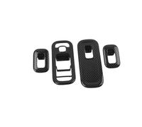 FUNFOB Cache-Bagages pour Mercedes pour Benz Classe A W177 A200 A220 2019-2021 Garniture de Couvercle de Haut-Parleur/poignée de Porte Housse Colis Cargo Coque Cache-Bagages(Window Lift Cover)