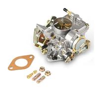 FUNFOB Carburateur Carburateur 12 V 34 PICT-3 Moteur pour VW 1600 Cm³ Refroidi par Air Type 1 À Double Admission 98-1289-B 113129031K Remplace Le Carburateur
