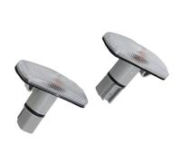 FUNFOB Clignotant de rétroviseur 04806224AA 04806224AB 2 Pièces Feux Position Latéraux LED Voiture Clignotants Pour Chrysler 300 2005-2006 4806224AD Clignotant Voiture