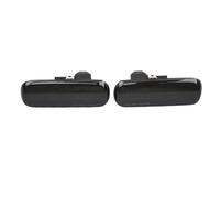 FUNFOB Clignotant de rétroviseur Clignotants Dynamiques À LED Rétroviseurs Latéraux Pour Citroen Pour C4 MKI Coupé Hatchback Sedan 2006-2010#6325G2 Clignotant Voiture(Smoked)