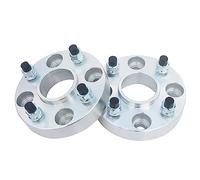 FUNFOB Entretoises Roue 2 Pièces 25mm pour Scenic pour Clio pour Twingo pour Thalia 4x100 À 4x100 CB 60.1 Entretoise De Roue De Voiture De Sport élargisseurs de Voie