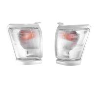 FUNFOB Indicateurs Latéraux Phare Voiture Feu Large Clignotant Position Latéral Garniture Chromée Feu d'angle pour Toyota pour Hilux pour 1997-2001 Feux Jour Clignotant