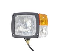 FUNFOB Indicateurs Latéraux Tracteur Remorque Phares Gauche Et Droite Universel Clignotant Lampe Tête Indicateur Lumineux pour Voiture Pelle Camion Feux Jour Clignotant (Taille : LH)
