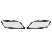 FUNFOB Lentilles pour phares avants Couvercle De Phare Avant Coque Abat-jour Lentille Remplacement Pour VW Pour Phaeton 2011 2012 2013 2014 2015 Lentilles Phares Voiture(A Pair)