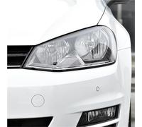 FUNFOB Lentilles pour phares avants Couvercle De Phare Transparent Abat-jour Coque Pièces Rechange Pour VW Pour Golf 7 2014 2015 2016 2017 Lentilles Phares Voiture(La gauche)