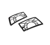 FUNFOB Lentilles pour phares avants Pour Land Pour Rover Pour Defender 110 2020-2024 Filet De Protection D'abat-jour Phare Voiture En Acier Inoxydable Modification Lentilles Phares Voiture(Style C)