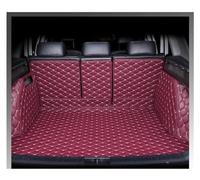 FUNFOB Liner Tapis Coffre Tapis Coffre Arrière Voiture pour Seat pour Cupra pour Ateca Kh7 2016~2023 5 Sièges Tapis Coffre Étanche Plateau Chargement Housse Protection Coffre Voiture(VIN Rouge,Full)