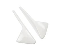 FUNFOB Moulages intérieurs 1 Paire De Coques Protection en Fibre Carbone ABS pour Caméra Latérale pour Tesla pour Model 3 Y X S Accessoires De Voiture 2017-2022 Décorative Couvercle Trim(Blanc)