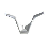 FUNFOB Moulages intérieurs Accessoires Voiture pour Chevy pour Cruze pour Trax pour Tracker pour Sonic Car Styling Volant Chrome Garniture Couverture Insert Autocollant Décorative Couvercle Trim