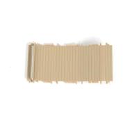 FUNFOB Moulages intérieurs Couvercle De Console Centrale Intérieure Voiture Porte-gobelet Store Enrouleur Coulissant pour BMW E46 Série 3 1998-2005 51167038333 Décorative Couvercle Trim(Beige)