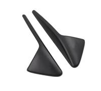 FUNFOB Moulages intérieurs Housse Protection Caméra Latérale Voiture en Fibre Carbone ABS Clignotants Compatible avec pour Tesla pour Model 3/Y/X/S 2017-2022 Décorative Couvercle Trim(Matte Black)