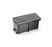 FUNFOB Papillons de carburateur Cendrier De Console Centrale Avant en Fibre De Carbone pour Mercedes pour Benz ML GL GLE W166 W292 1668100330 2012-2015 Boîtier de Papillon(Look de Carbone)