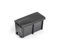 FUNFOB Papillons de carburateur Cendrier De Console Centrale Avant en Fibre De Carbone pour Mercedes pour Benz ML GL GLE W166 W292 1668100330 2012-2015 Boîtier de Papillon(Noir)