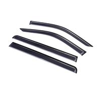 FUNFOB Visières Fenêtre Côté Voiture Pare-Soleil Vitres Latérales Voiture 4 Pièces/Ensemble Déflecteurs Pluie pour Toyota pour Tundra pour CrewMax 2022 2023 Déflecteurs pour Auto