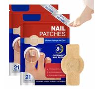 Fungal Nail Patches Mycose Ongles Des Pieds,Mycosis Toenail,Pansements Antimycosiques Pour Les Ongles,Patches De RéParation Des Ongles Fongiques,RéParer AbîMéS Patches Antifongiques Ongle Pieds (2*21)