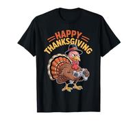 FunGaming Turkey Happy Fall Harvest Celebration Video Game T-Shirt