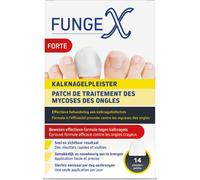 FungeX Patch De Traitement Des Mycoses Des Ongles Forte 14 Patchs