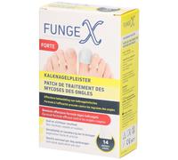 FungeX Patch de Traitement des Mycoses Ongles Pansement(S) 14 pc(s)