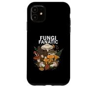 Fungi Fanatic Mushroom Foraging Mycology Design Coque pour iPhone 11