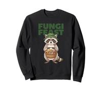 Fungi Feast Raton Laveur pour la Chasse aux Champignons Sauvages Sweatshirt