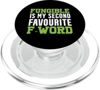 Fungible est Mon deuxième Mot F préféré PopSockets PopGrip pour MagSafe
