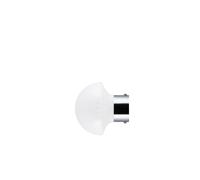 Globen Lighting Plafonnier Fungo Ø16 cm Blanc-chrome
