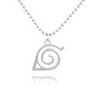 FUNGTN Charms Collier Pendentif Halskette Anime Cosplay Ninja Kunai Sword Necklace Weapon Pendant Cosplay Earrings Jewelry Anime Peripherals Accessories,A