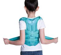 FUNGTN Correcteur de Posture pour Enfant, orthèse de Soutien Lombaire réglable à 4 Niveaux, orthèse de Correction Posture pour Enfant utilisée pour réguler la Posture Assise et soulager maux Dos,A