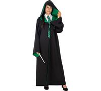 Funidelia | Cape Réplique Harry Serpentard pour femme et homme Poudlard, Magiciens, Hogwarts - Déguisement pour Adultes et accessoires pour Halloween, carnaval et fêtes - Taille L - Noir