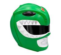Funidelia Casque Power Ranger Vert pour homme. Accessoires de déguisements pour Adultes