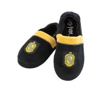 Funidelia Chaussons Poufsouffle - Harry Potter pour fille et garçon, Licence Officielle, Taille 30-32, Poudlard, Magiciens. Produits dérivés à offrir à Noël et pour les anniversaires