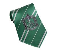 Funidelia Cravate Officielle Serpentard Harry Potter pour adultes. Accessoires de déguisements pour adultes