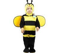 Funidelia | Déguisement Abeille pour bébé Taille 12-24 Mois Animaux, Insectes, Abeille - Couleur: Multicolore, Accessoire pour déguisement - Déguisements Amusants pour Vos soirées.