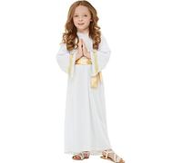 Funidelia | Déguisement ange pour fille et garçon Noël, Crèche de Noël - Déguisement pour enfant et accessoires pour Halloween, carnaval et fêtes. - Taille 5-6 ans - Blanc