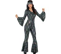 Funidelia | Déguisement années 70 disco pour femme Disco, Abba, Bee Gees, Décennies - Déguisement pour Adultes et accessoires pour Halloween, carnaval et fêtes - Taille L - Doré