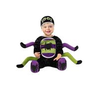 Funidelia | Déguisement araignée pour bébé Animaux, Halloween, Horreur - Déguisement pour bébé et accessoires pour Halloween, carnaval et fêtes. - Taille 12-24 mois - Noir