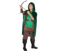 Funidelia | Déguisement archer Robin pour garçon Contes, Archer - Déguisement pour enfant et accessoires pour Halloween, carnaval et fêtes - Taille 5-6 ans - Marron