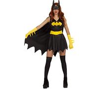 Funidelia | Déguisement Batgirl pour Femme Barbara Gordon, Super héros, DC Comics - Déguisement pour Adultes et Accessoires pour Halloween, Carnaval et fêtes - Taille M - Violet