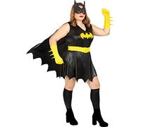Funidelia | Déguisement Batgirl pour Femme Barbara Gordon, Super héros, DC Comics - Déguisement pour Adultes et Accessoires pour Halloween, Carnaval et fêtes - Taille XL - Violet