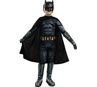 Funidelia | Déguisement Batman Deluxe - Justice League 100% Officielle pour garçon Taille 5-6 Ans The Dark Knight : Le Chevalier Noir, Super héros, DC Comics - Couleur: Multicolore